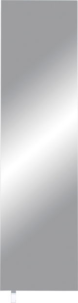 Spiegeloberfläche eines Drehschuhschranks, Frontalansicht