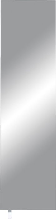 Spiegeloberfläche eines Drehschuhschranks, Frontalansicht