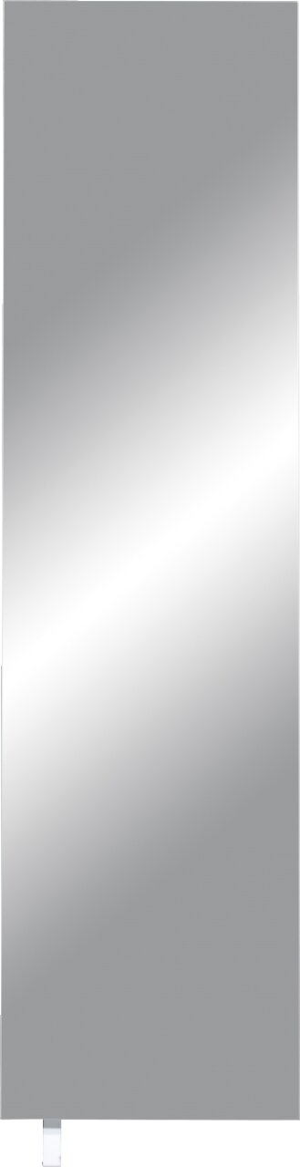 Spiegeloberfläche eines Drehschuhschranks, Frontalansicht