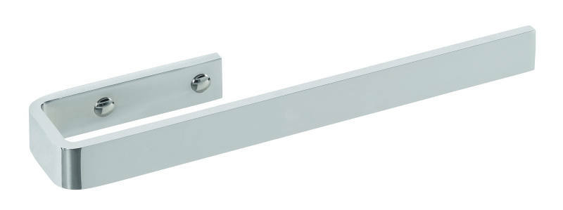 Sadena Handtuchhalter Moderner, wandmontierter Handtuchhalter aus Metall in seitlicher Perspektive.