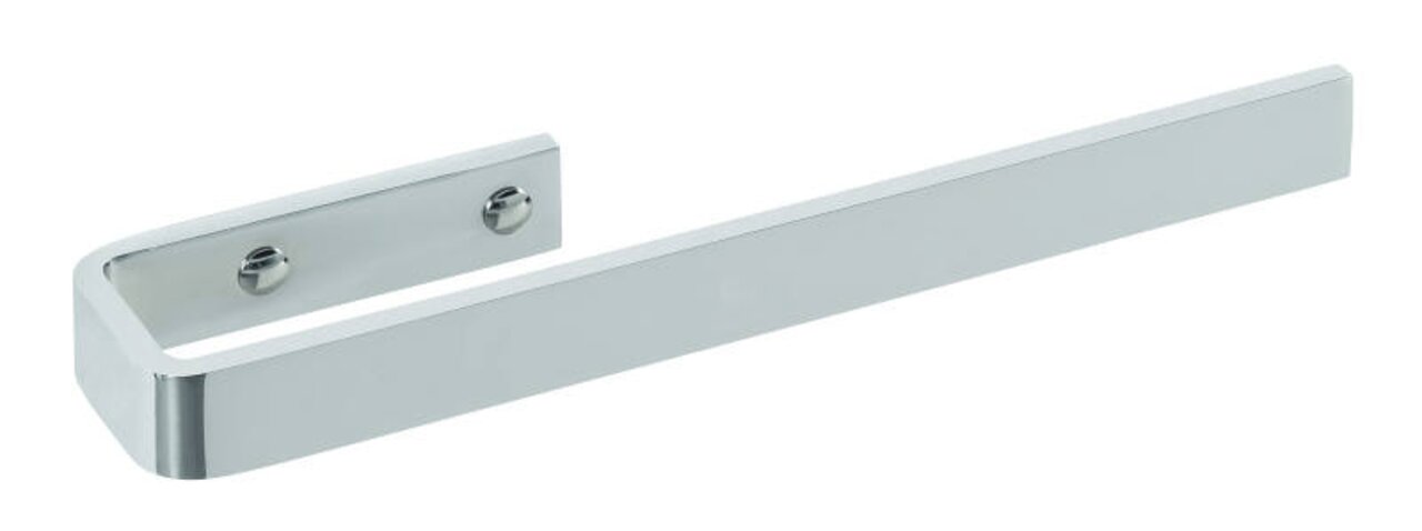 Sadena Handtuchhalter Moderner, wandmontierter Handtuchhalter aus Metall in seitlicher Perspektive.