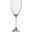 Leonardo Weißweinglas POESIA Weißweinglas POESIA 450ml mit elegantem Rillendesign, seitliche Perspektive