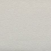 Nahaufnahme eines cremefarbenen, strukturierten Stoffes, verwendet für ein Boxbett.