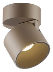 LED-Spot in moderner, zylindrischer Form, seitliche Perspektive