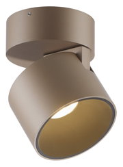 LED-Spot in moderner, zylindrischer Form, seitliche Perspektive