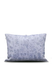 Kissenbezug mit floralem Muster in Blau, Vorderansicht