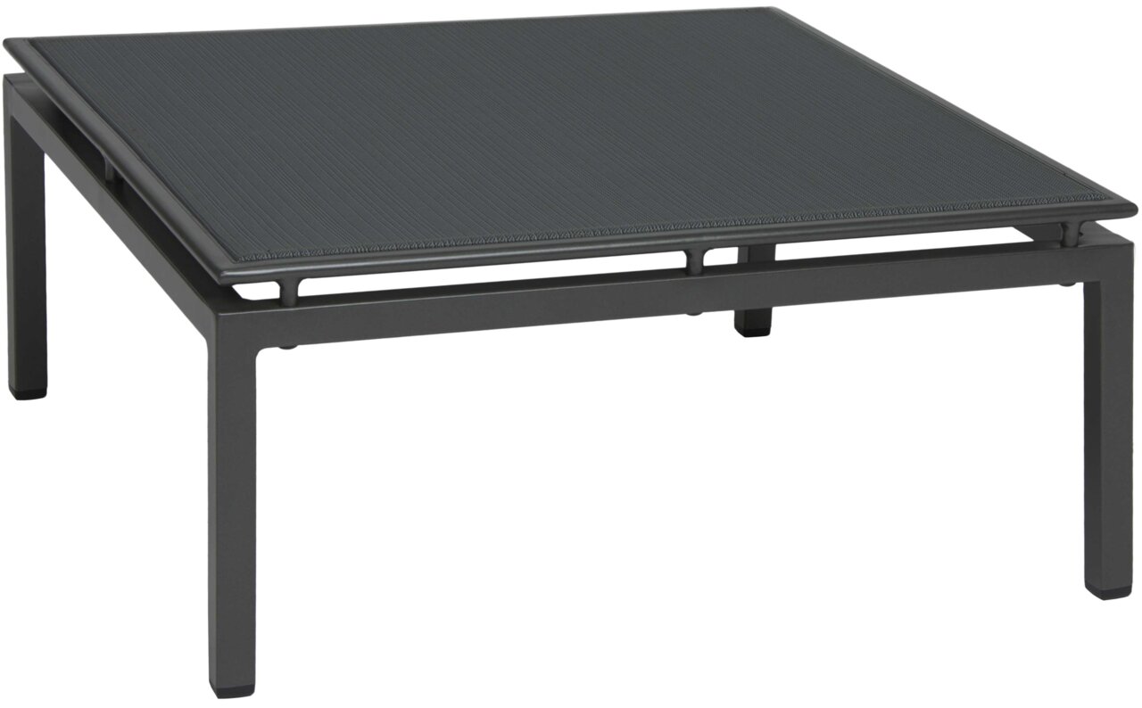 Stern Hocker SKELBY Moderner Hocker aus Metall mit flacher Sitzfläche, seitliche Perspektive