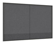 Grauer Sichtschutz Ranotex in Frontalansicht