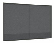 Grauer Sichtschutz Ranotex in Frontalansicht