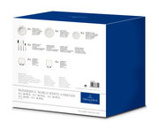 Starter-Set Wonderful World White 4 Friends, 36-teilig, Seitenansicht der Verpackung