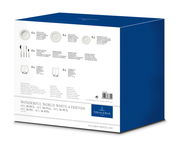 Starter-Set Wonderful World White 4 Friends, 36-teilig, Seitenansicht der Verpackung