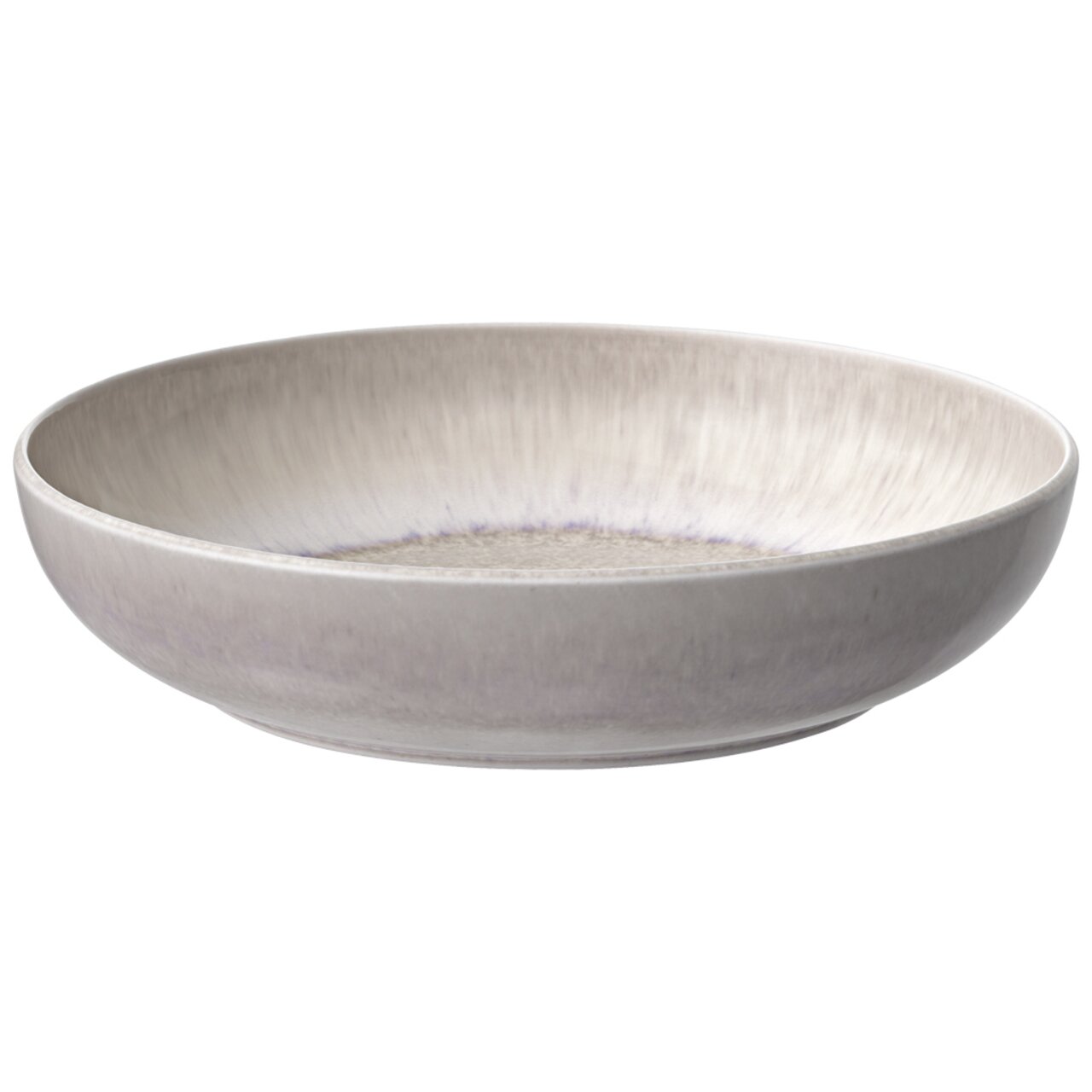 Like by Villeroy & Boch Pastaschale PERLEMOR SAND Pastaschale aus Keramik, 22x22x5cm, 1,24l, in seitlicher Perspektive