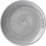 Grauer Beilagenteller 15 cm, Draufsicht