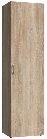 Mehrzweckschrank in Holzoptik, seitliche Perspektive