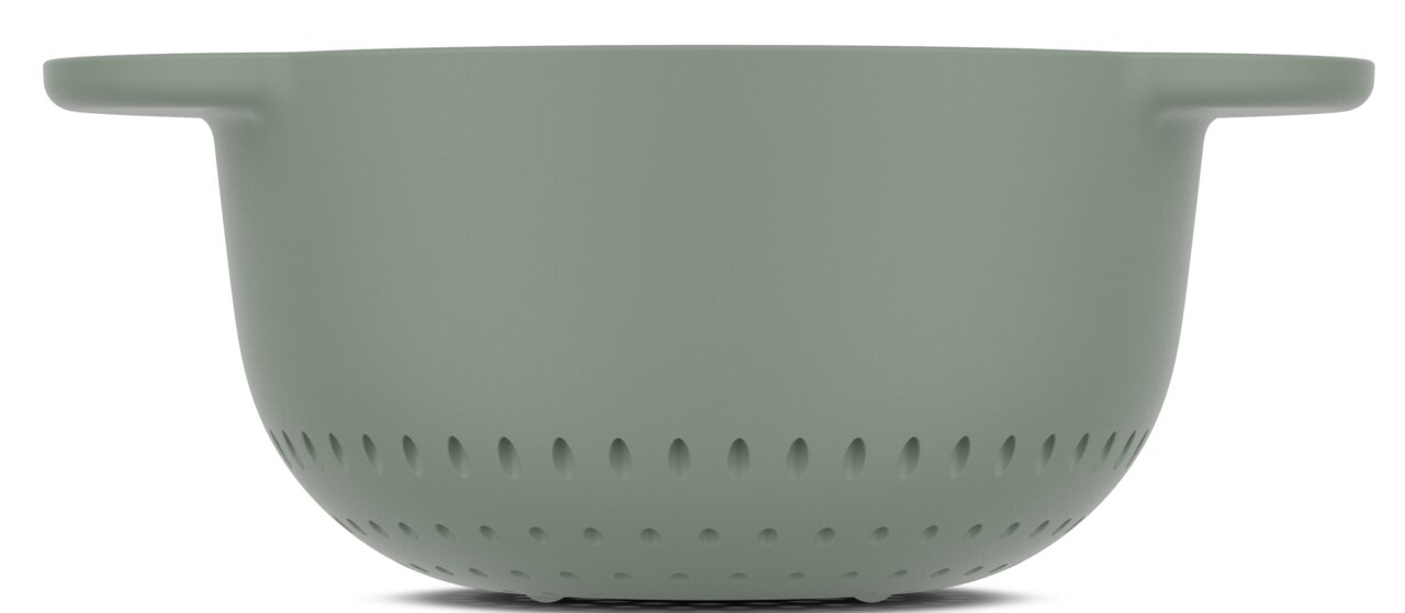 Mepal Seiher CHEF IT Grüner Seiher mit seitlichen Griffen, Vorderansicht