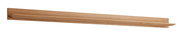 Holz-Wandboard in Seitenansicht, schlichtes Design