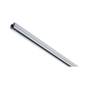 Metallschiene in diagonaler Perspektive, 0,5 Meter lang