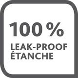100% auslaufsicheres Siegel in Nahaufnahme