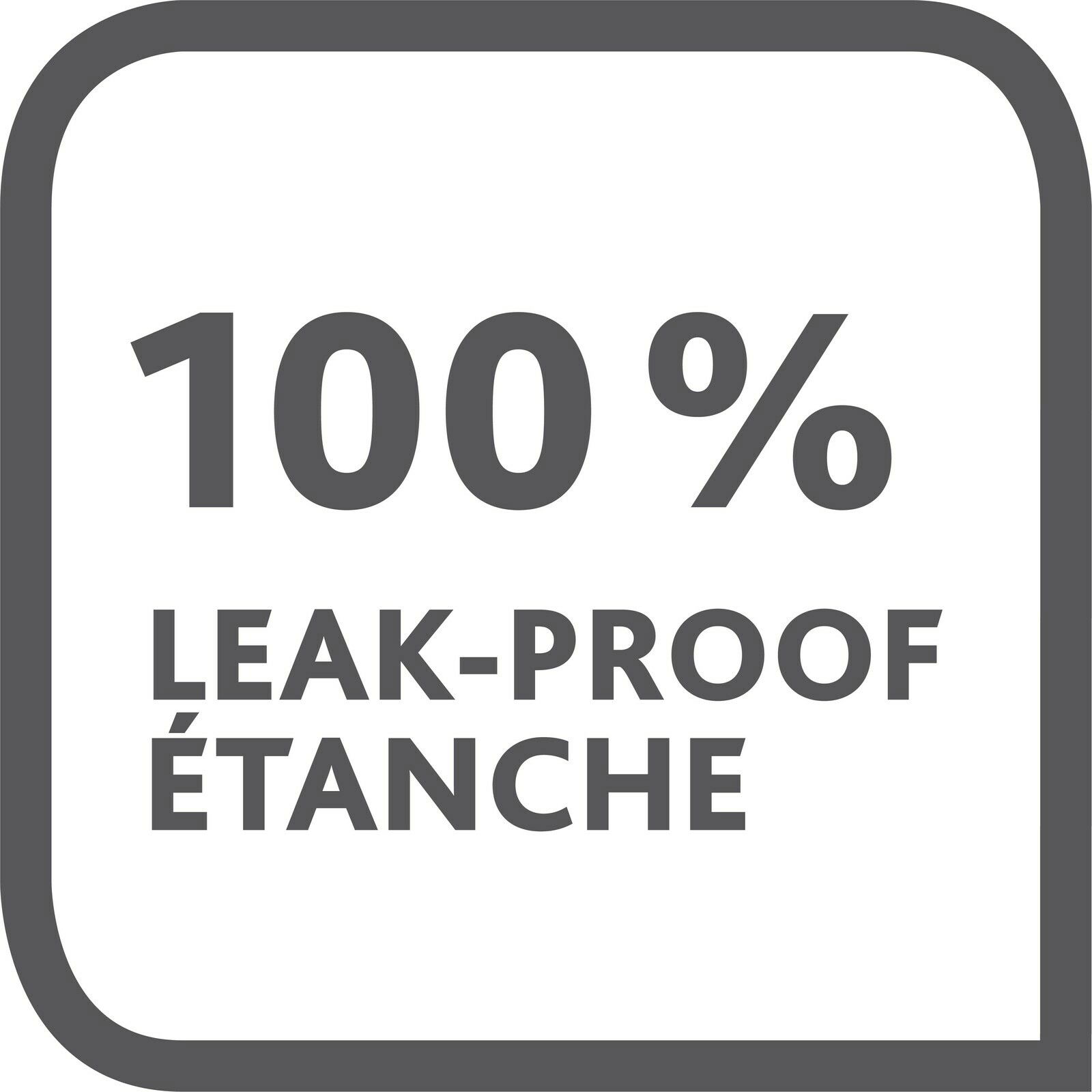 100% auslaufsicheres Siegel in Nahaufnahme