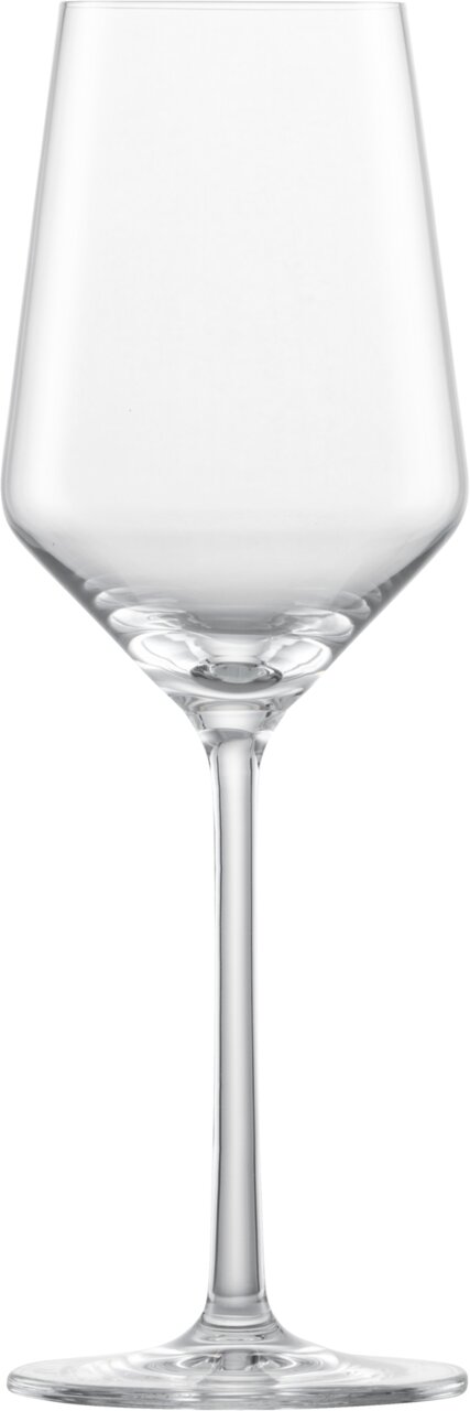 Elegantes Rieslingglas Pure in Frontalansicht, ideal für Weißwein.