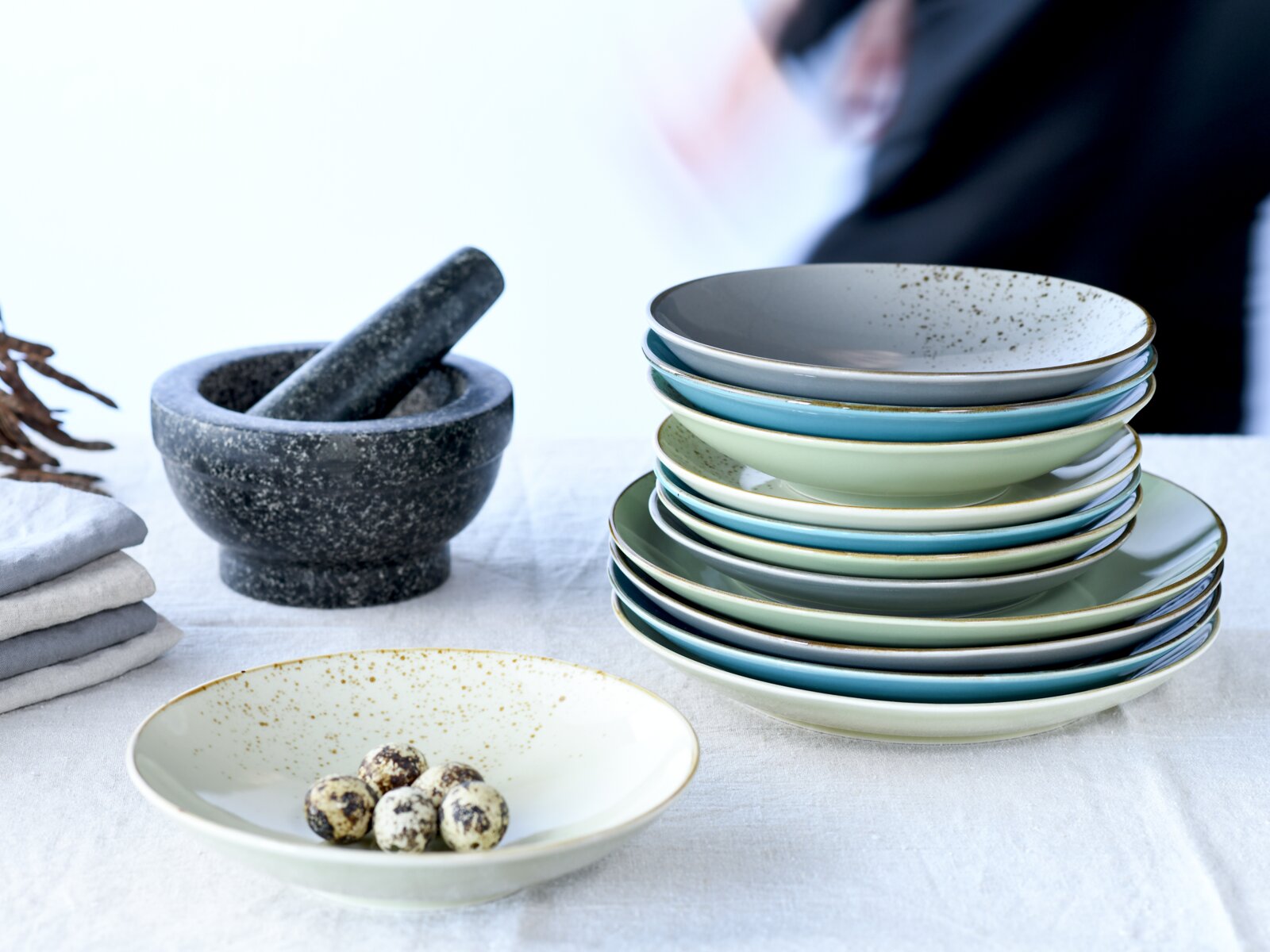 creaTable Tellerset 12-tlg NATURE COLLECTION