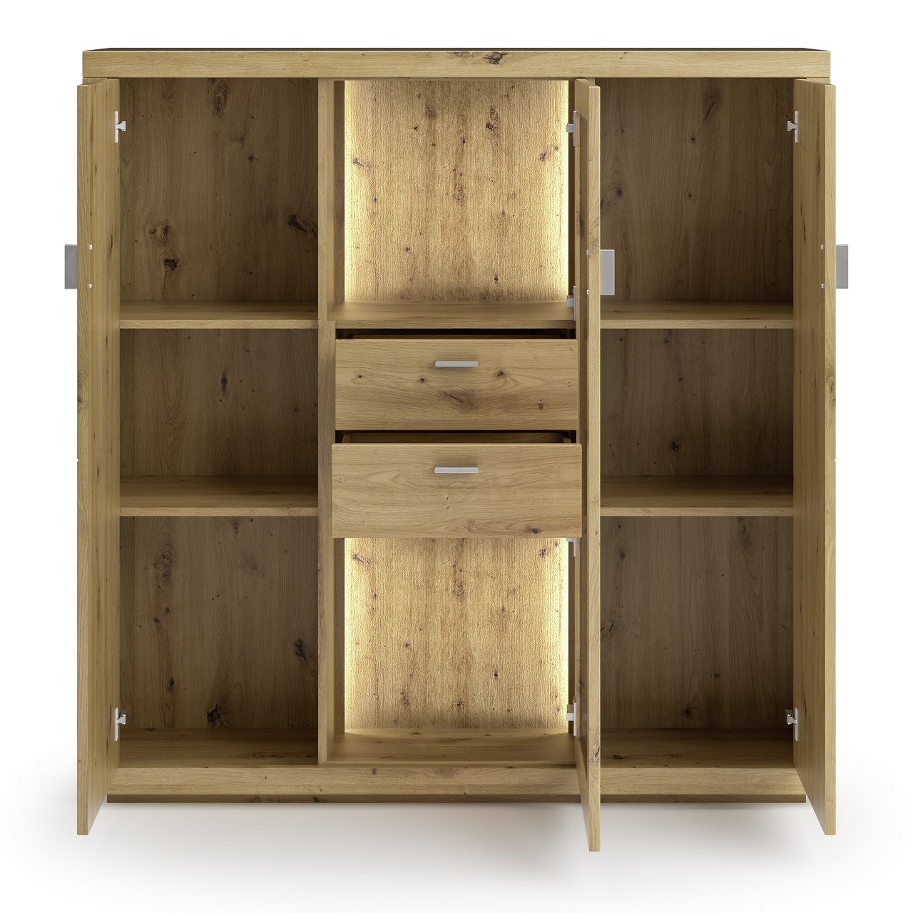 Set one by | SET 1321701_ABV05 CHANDLER Highboard ONE Musterring