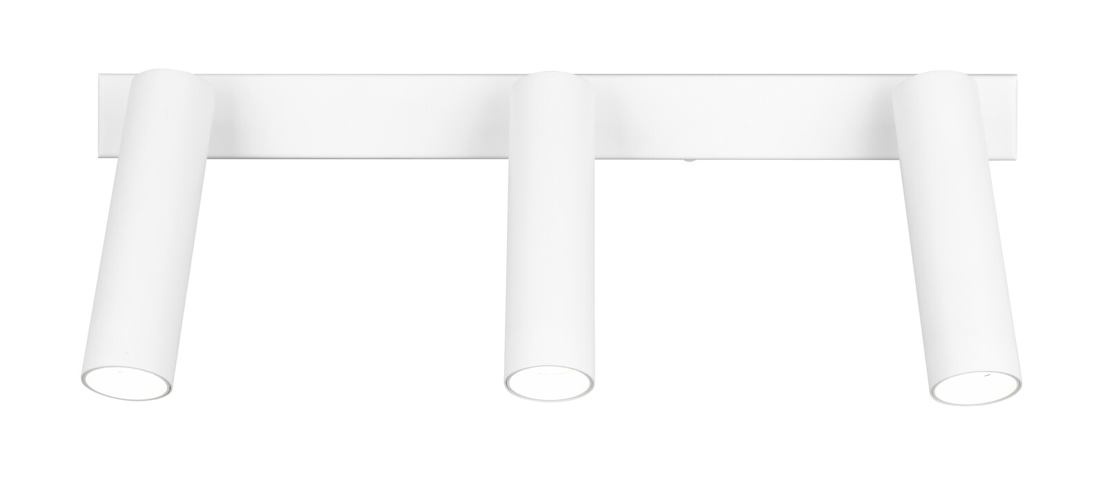 Dreifacher weißer Strahler Ambala, Ansicht von vorne