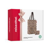 Verpackung des cityshopper Sets 2er Leo mit Leopardenmuster, Vorderansicht