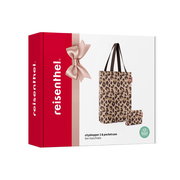 Verpackung des cityshopper Sets 2er Leo mit Leopardenmuster, Vorderansicht