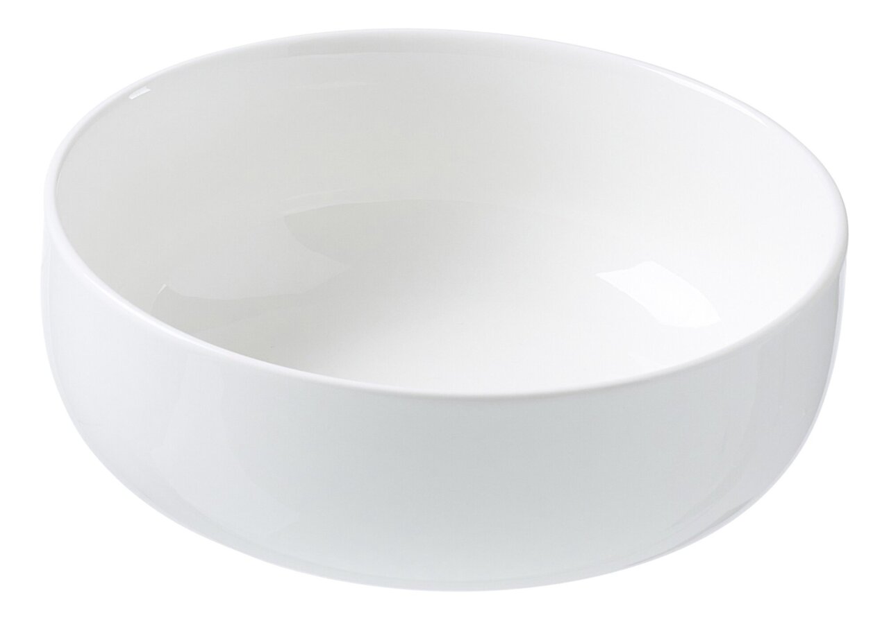 Ritzenhoff & Breker Pastaschale SKAGEN Weiße Schale Skagen, 17,5 cm, aus seitlicher Perspektive fotografiert