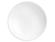 Weißer Suppenteller Life 20cm, Draufsicht