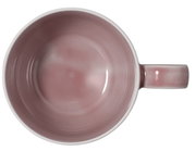 Espressoobertasse in Rosa, von oben betrachtet, mit einem Fassungsvermögen von 0,11 l.