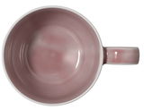 Espressoobertasse in Rosa, von oben betrachtet, mit einem Fassungsvermögen von 0,11 l.