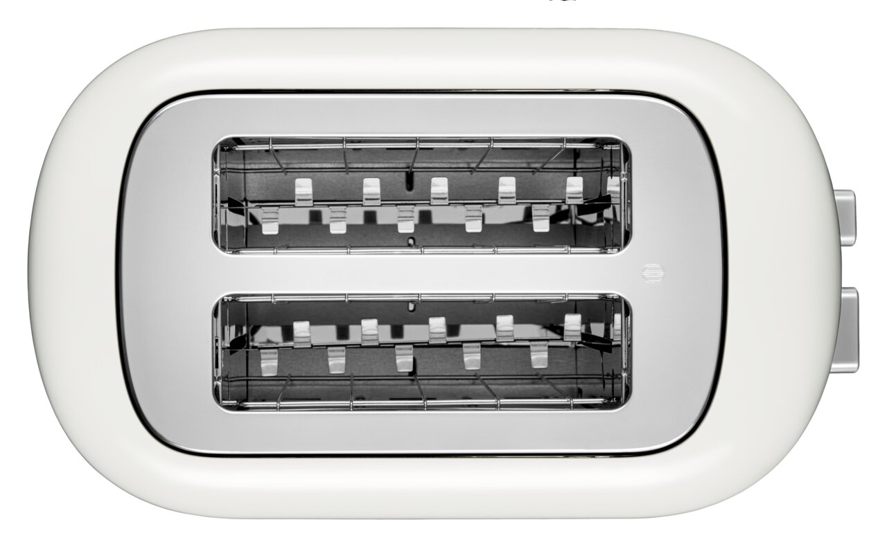 Toaster mit zwei Schlitzen, Ansicht von oben