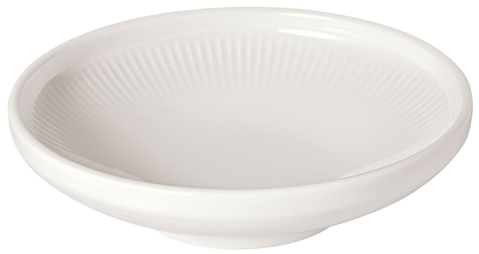 Villeroy & Boch Schälchen AFINA Weiße Dessertschale Afina 80ml aus Porzellan, seitliche Perspektive