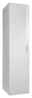 XORA Mehrzweckschrank MALTA Weißer Mehrzweckschrank mit einer Tür, seitliche Perspektive