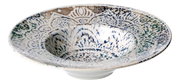 Gourmetbord 28 cm Luigi met kunstzinnig patroon, zijaanzicht