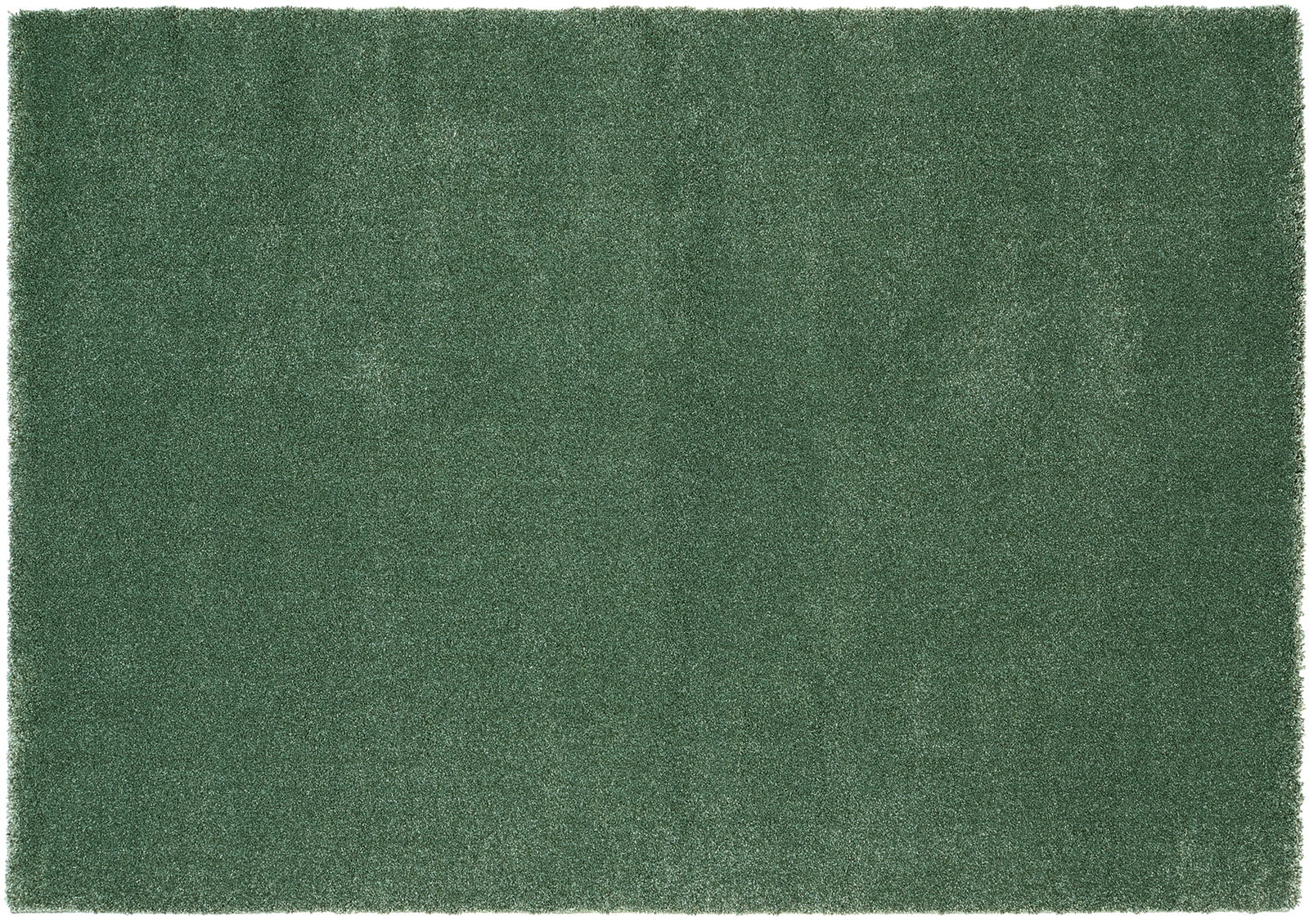 OCI Uni-Teppich NEW VILLA Grüner Uni-Teppich in Draufsicht