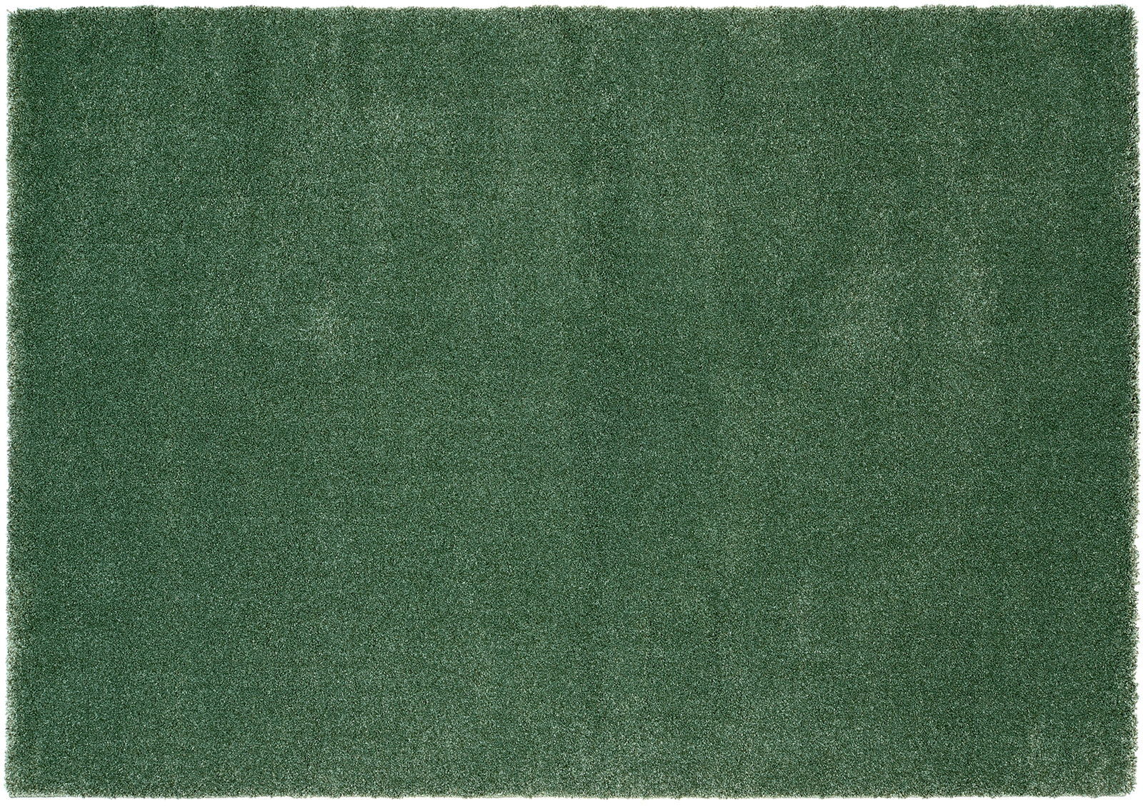 OCI Uni-Teppich NEW VILLA Grüner Uni-Teppich in Draufsicht