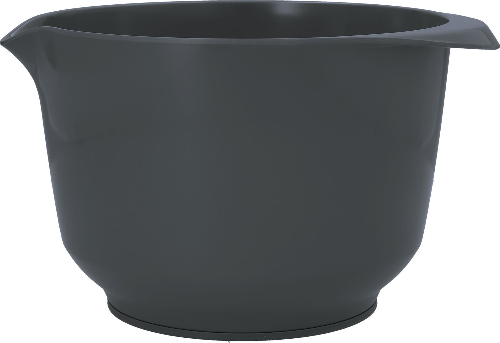 Birkmann Mengkom COLOUR BOWLS Graue Rührschüssel 3L, seitliche Perspektive