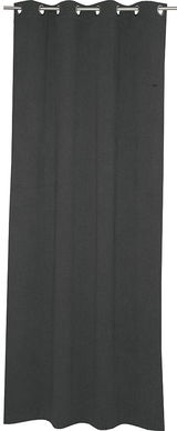 Grauer Ösenschal 140x250cm, frontal aufgenommen