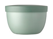 Grüner Snackpot Ellipse 350ml, seitliche Ansicht