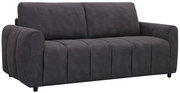 Dunkelgraues Funktionssofa Z2 Schlafsofa HELENA in Frontalansicht