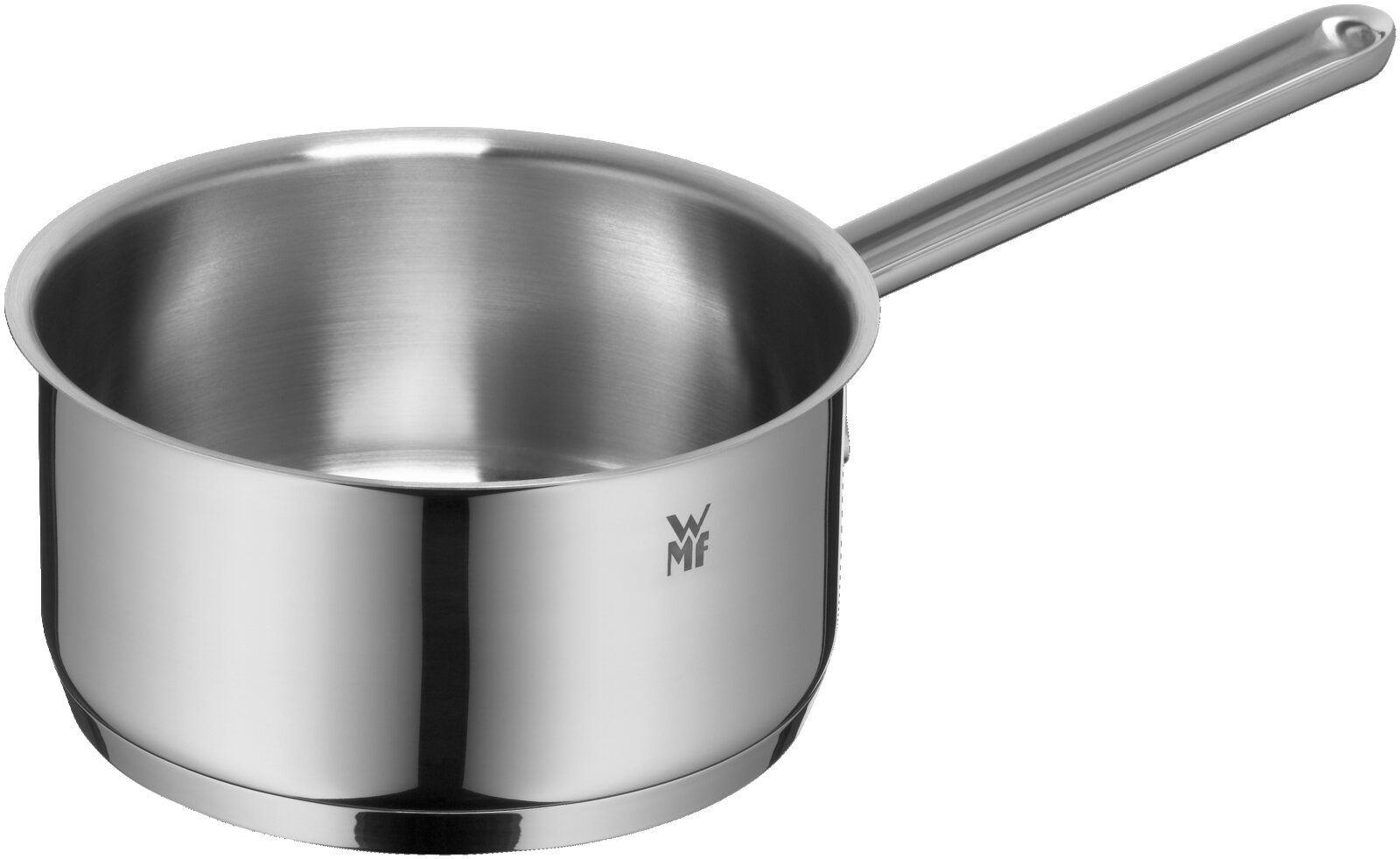 Roestvrijstalen steelpan uit de pannenset Provence, zijaanzicht