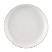 Weißer Speiseteller mit einem Durchmesser von 26 cm, Ansicht von oben