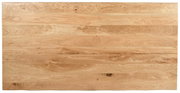 Holztischplatte aus hellem Holz mit natürlicher Maserung, Draufsicht