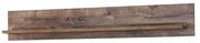 Wandboard aus Holz in Frontansicht mit natürlicher Holzmaserung