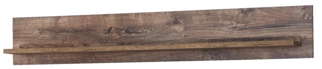 Wandboard aus Holz in Frontansicht mit natürlicher Holzmaserung