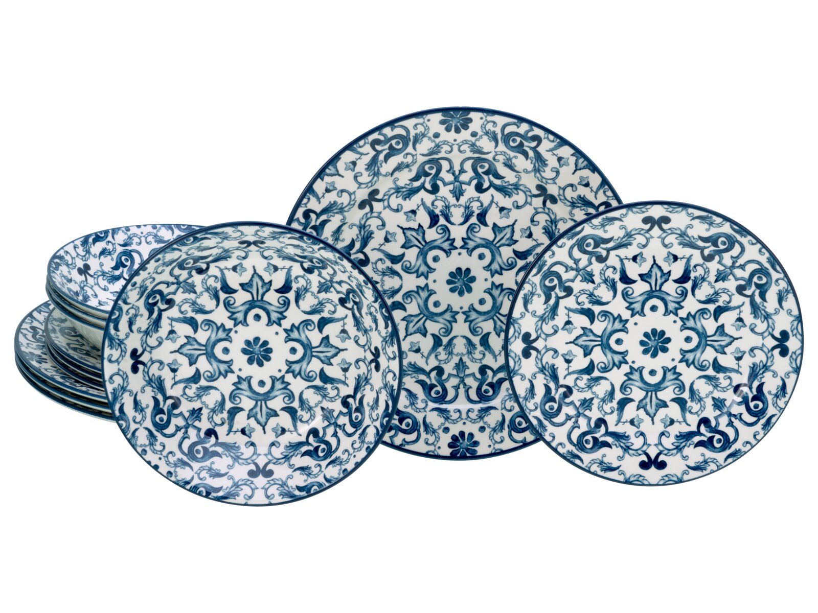 Creatable Tellerset 12-tlg FRESCO Creatable Tellerset 12-tlg FRESCO