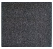 Herdblende-Abdeckplatte in schwarzer Granitoptik, Draufsicht